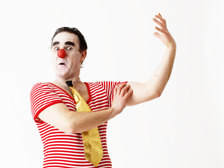 Odil, der Muskelclown! (Klicken: Zur&uuml;ck zur &Uuml;bersicht)